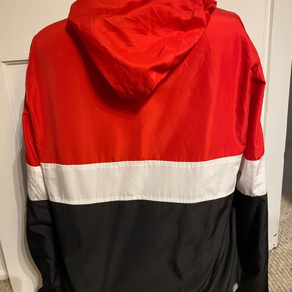 Red, black and white colour block Zara ‘’Wind breaker” size small. - Picture 6 of 6